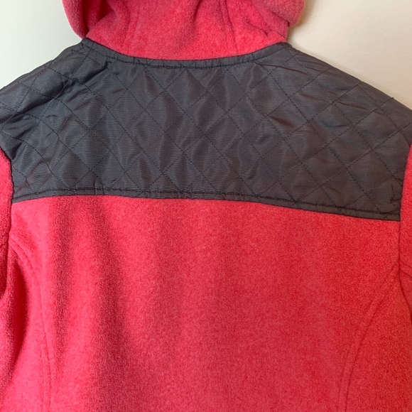 Free Country Pink Gray Fleece Coat Jacket Small - Picture 7 of 7